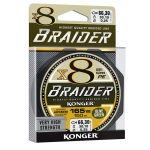 Fir Textil Konger Rigging Line Braider X8 0.06mm 4.90kg 10m Olive Green - imagine 2